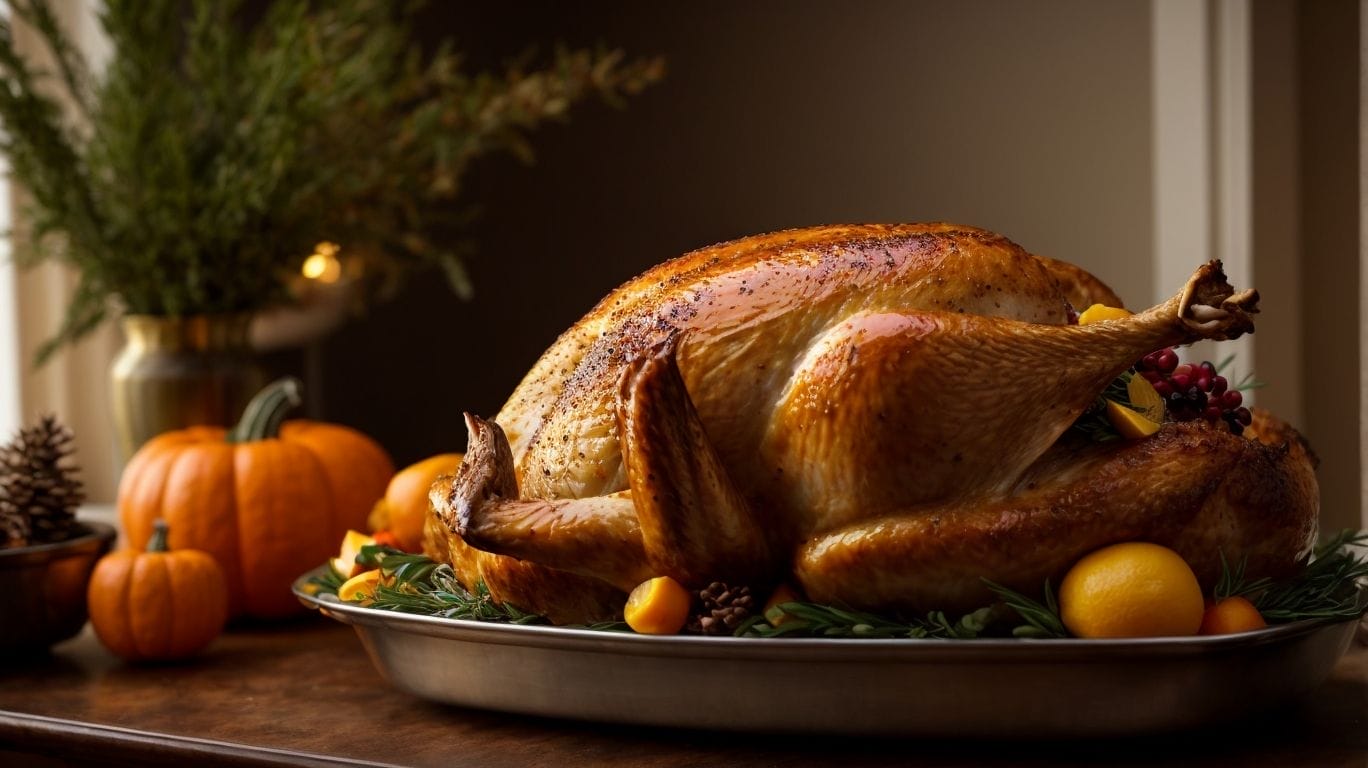 Roasting the Brined Turkey - Recipe How to Brine a Turkey 
